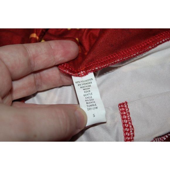 Fabulegs Women Small Wizard House Gryffindor Harry Potter Gold Quidditch Legging - Picture 5 of 10